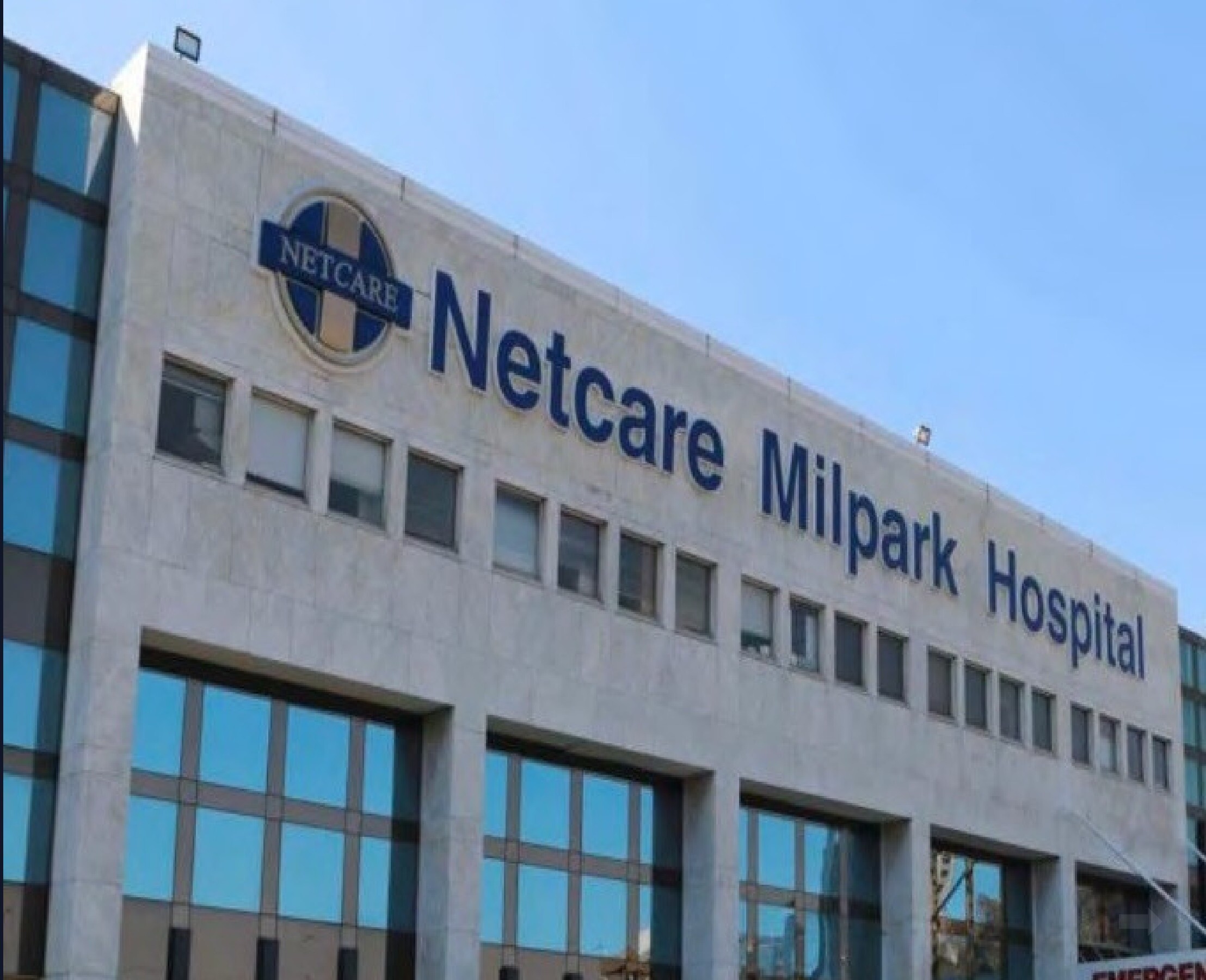 Netcare Milpark Hospital building, Johannesburg