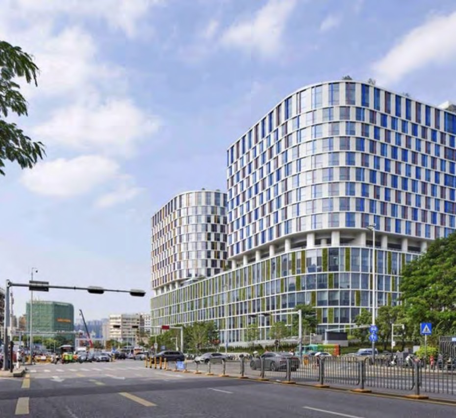 Shenzhen Children's Hospital, Longhua Campus — paediatric hospital with modular podium and 10-storey towers