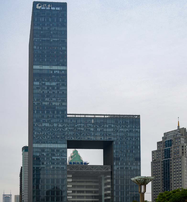 Wuhan Poly Cultural Plaza — 212-metre commercial office tower with adjoining retail mall